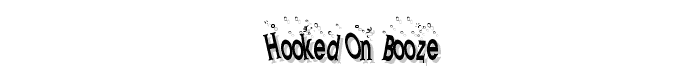Hooked on Booze font